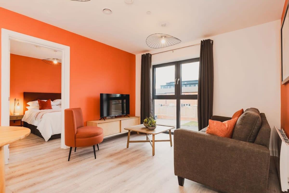 Stayzeni, Hardwick House Derby 2 Bed Apartment Eksteriør bilde